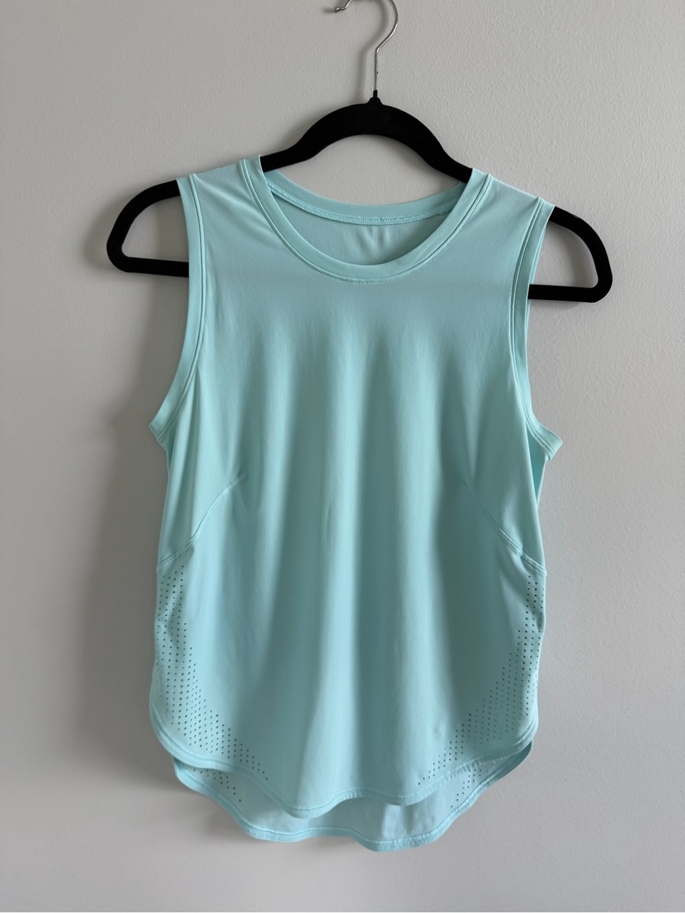 lululemon athletica Light Aqua Performance Muscle Tank